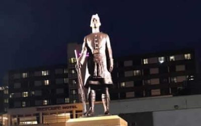 STATUE UNVEILED – 28 Sep 2019 at Bank Street Inverness